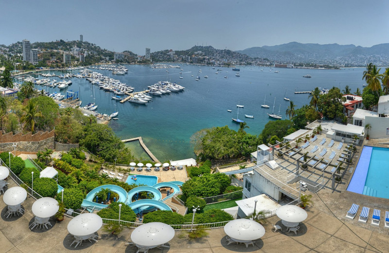 View from Alba Suites Acapulco.