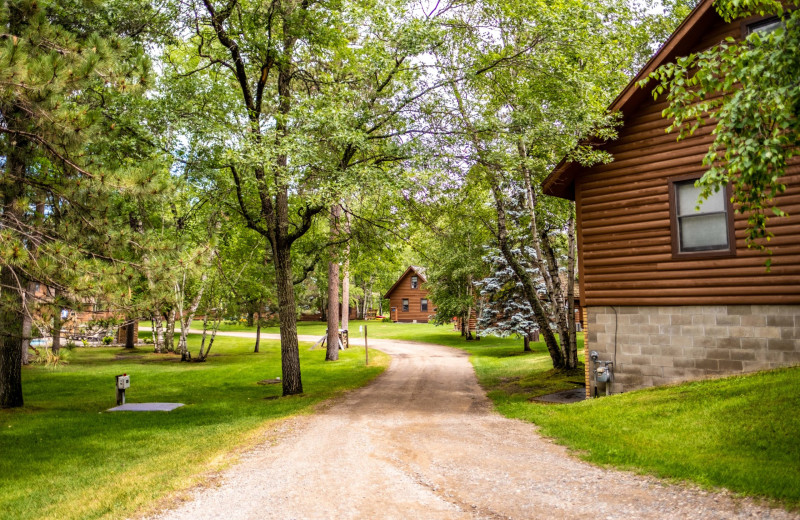 Cabins at Boyd Lodge.