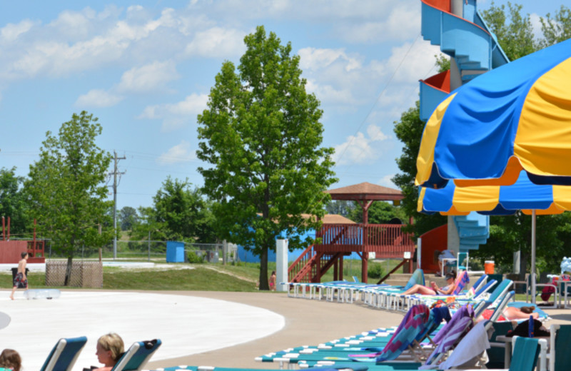 Water park at Mark Twain Landing.