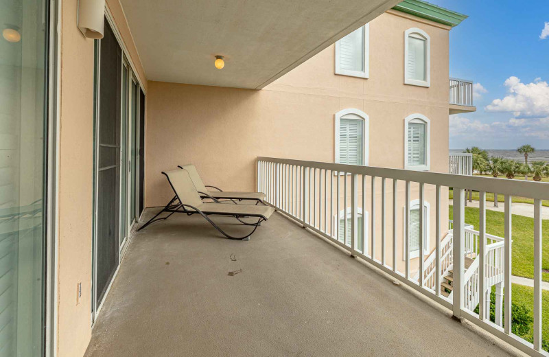 Balcony at Real Escapes Properties - St. Simons Grand 224.