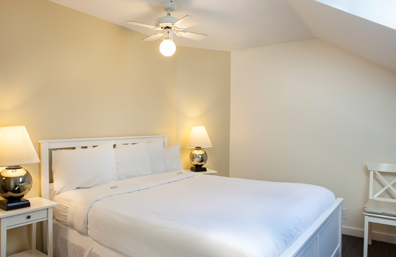 Guest bedroom at Southernmost Inn.