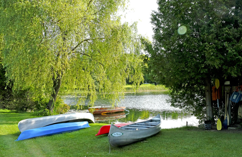 Lake view at Gibson's West Harbor Resort.