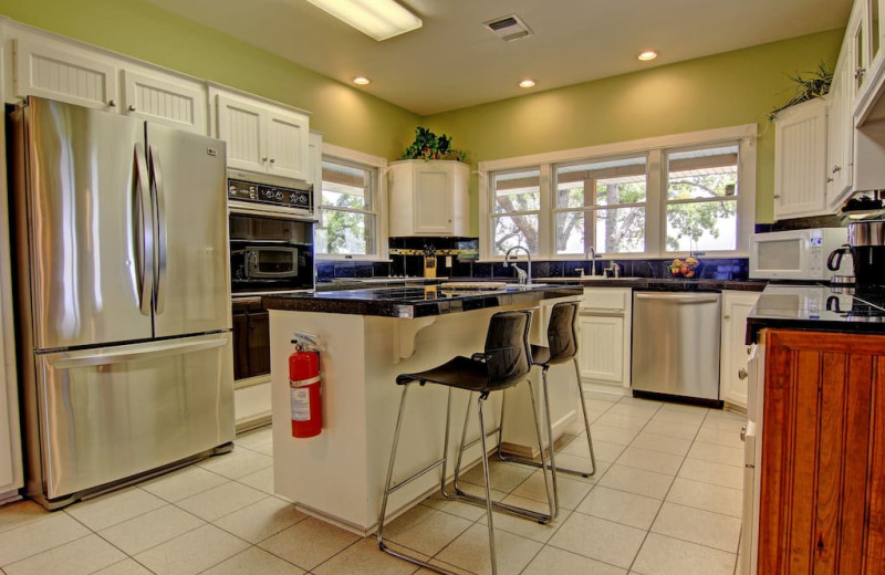 Kitchen at The Heart of Texas Ranch.