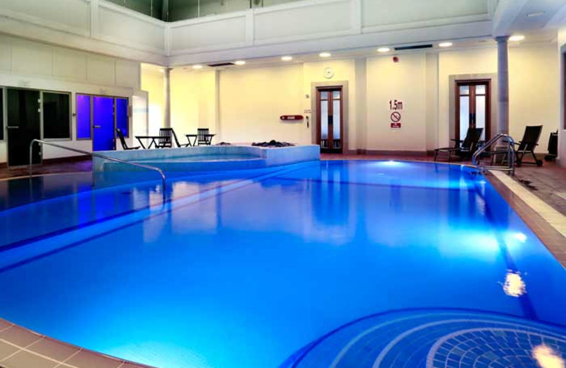 Indoor pool at Botley Park Hotel and Country Club.