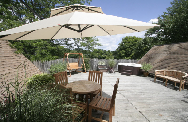 Patio at Interlaken Resort & Conference Center.