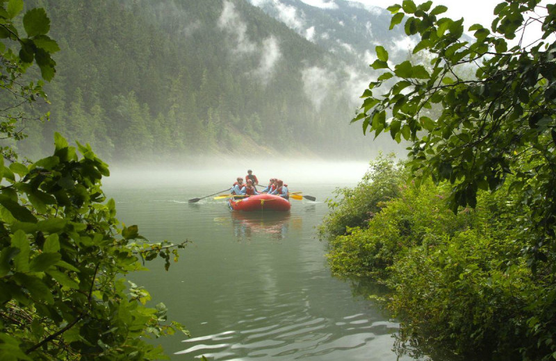 Rafting at REO Rafting Resort.