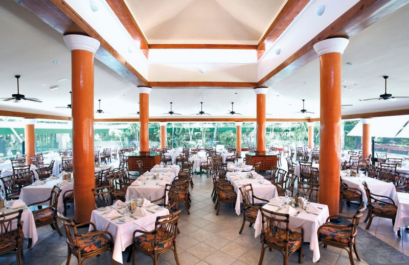 Hotel Restaurant at Barcelo Maya Beach Resort