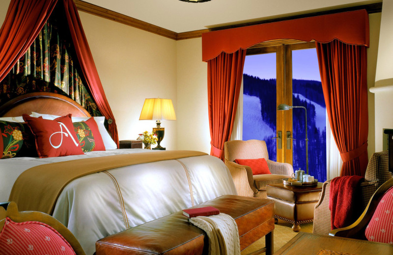 Guest room at Arrabelle at Vail Square.