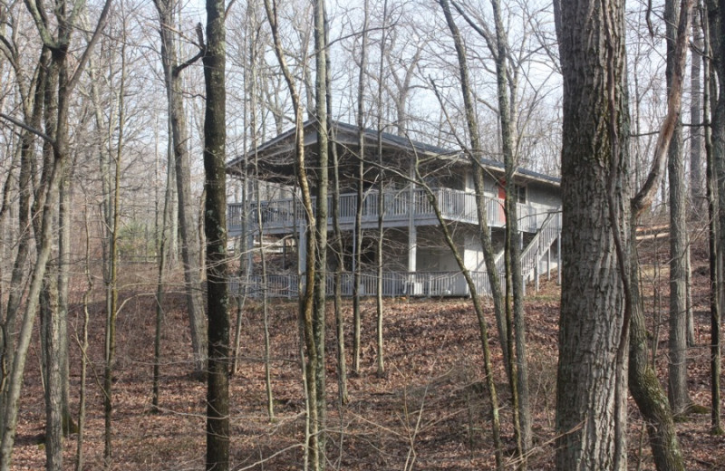 Exterior view of Heritage Cabin.