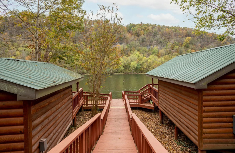 Cabins at Copper John's Resort.