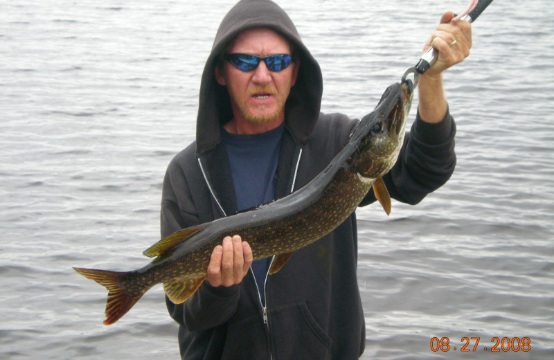 Fishing at Northern Lights Lodge & Resort.
