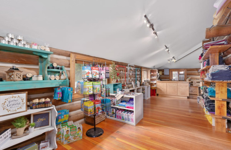 Trading Post Gift shop at Red Horse Mountain Ranch.