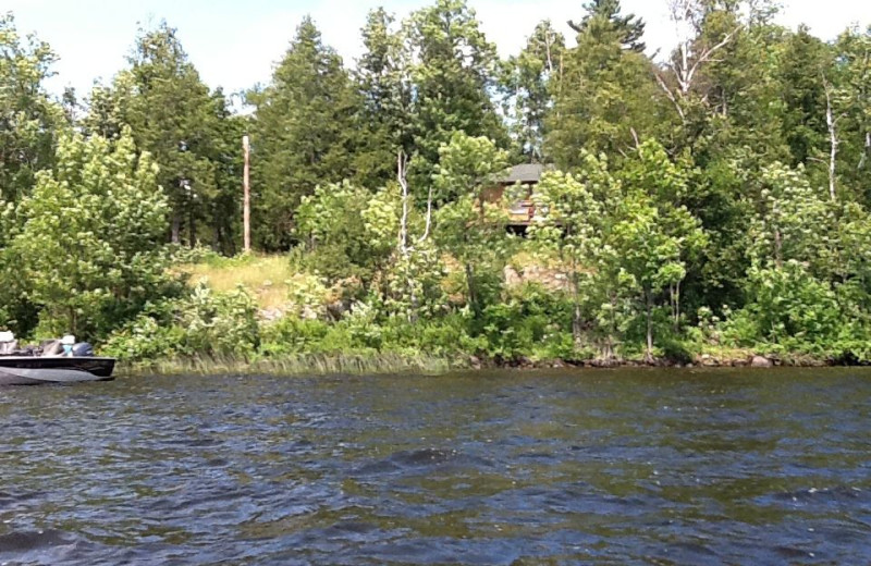 Lake at Glenwood Lodge.