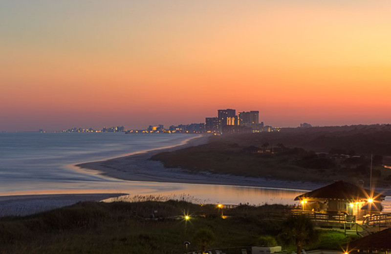 Sunset at North Beach Plantation.