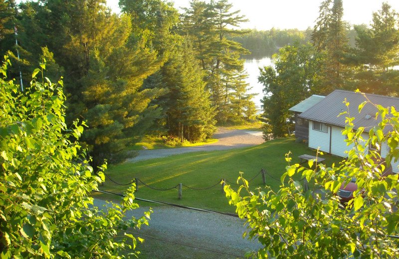 Exterior view of Coppen's Resort.