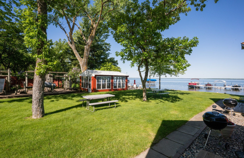 Exterior view of Otter Tail Beach Resort.