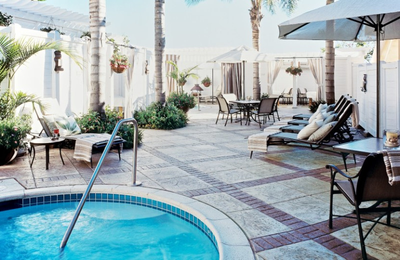 Jacuzzi at Loews Coronado Bay Resort.