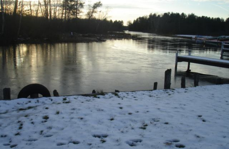 River view at Popp's Resort.