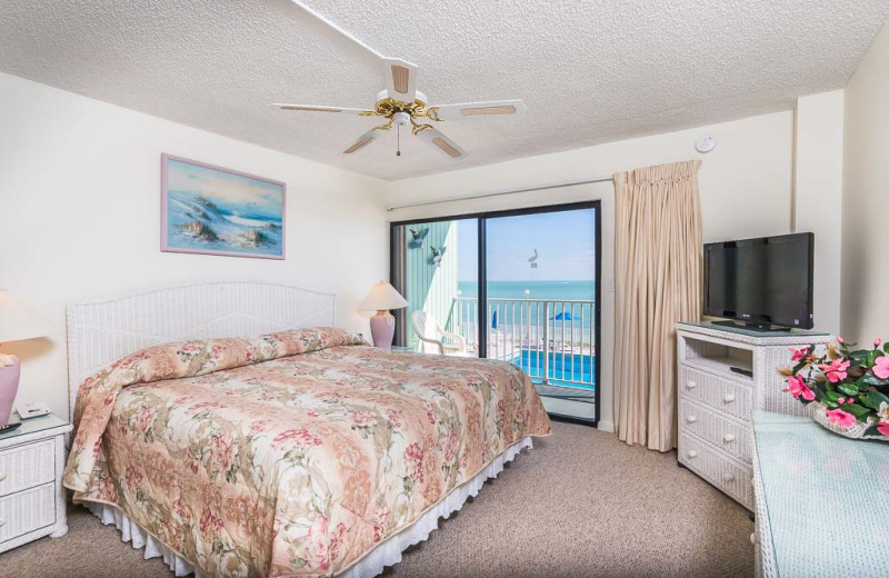 Rental bedroom at Florida Keys Vacation Rentals.