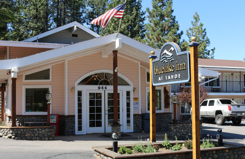 Exterior view of Blue Lake Inn at Tahoe.