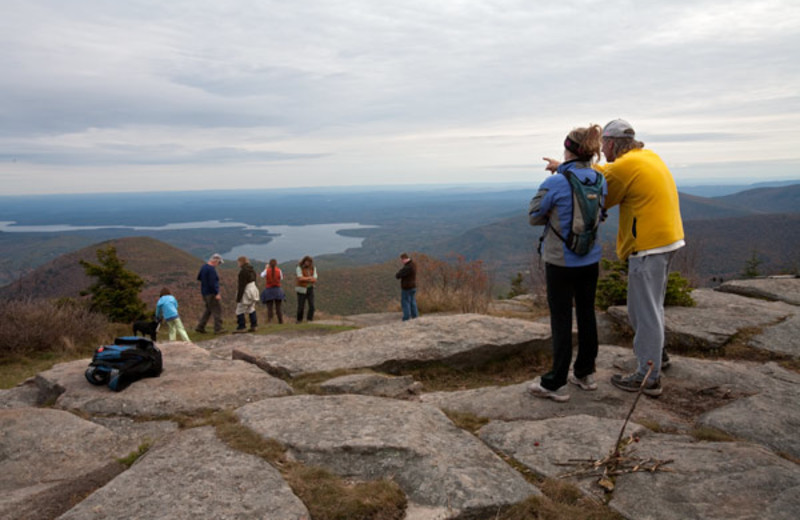 Hiking at The Alpine Inn.