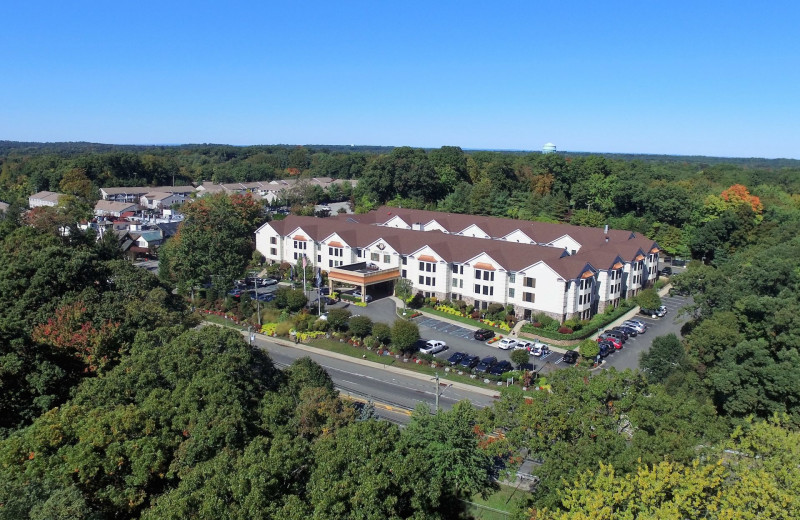 Exterior view of The Inn at Fox Hollow.