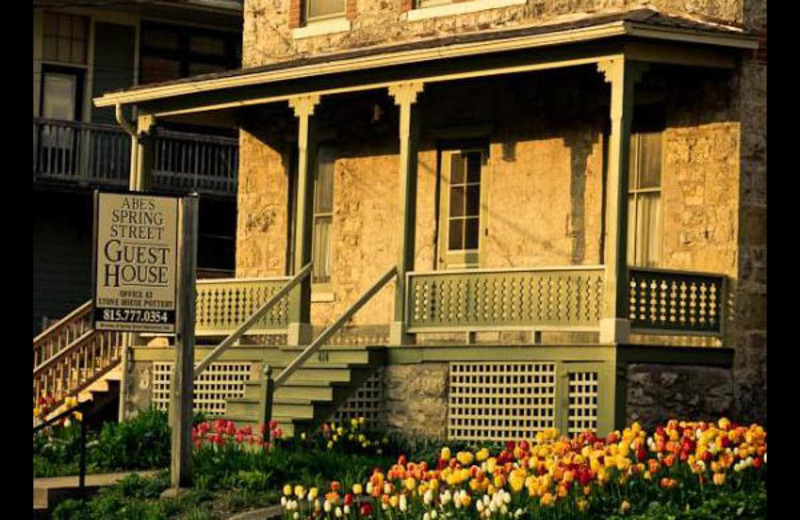 Exterior view of Abe's Spring Street Guest House.