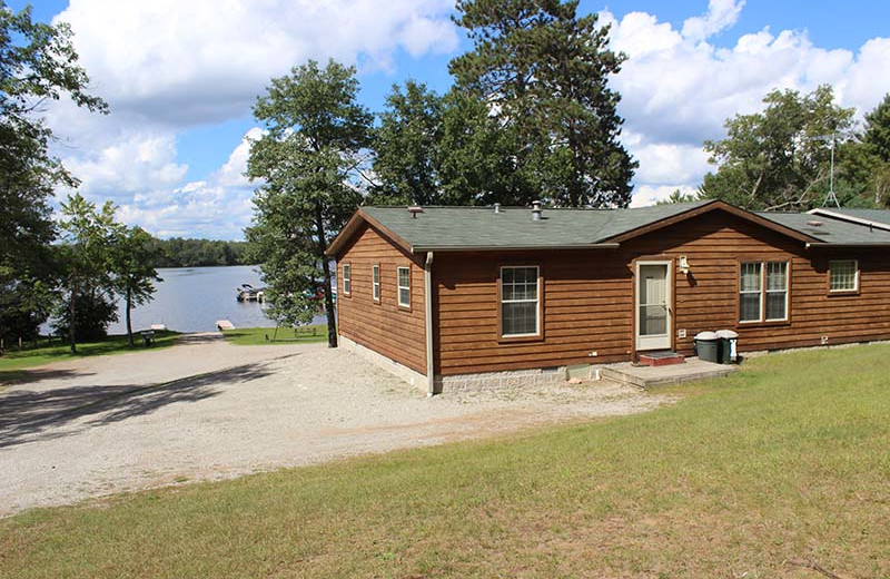 Exterior view of Popp's Resort.