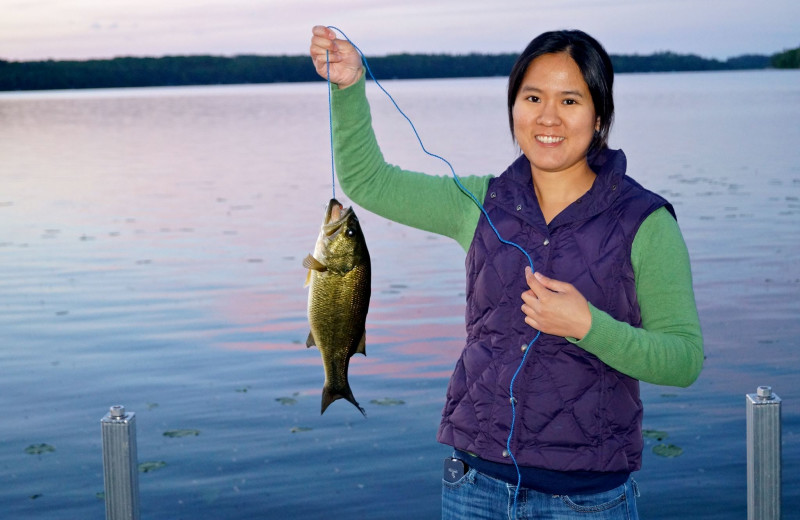 Fishing at Anderson's Starlight Bay Resort.