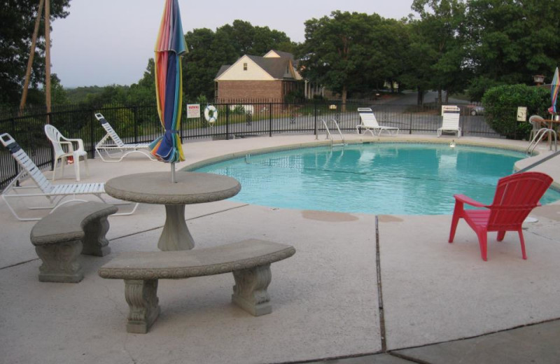 Pool at Beaver Lake Lodge.