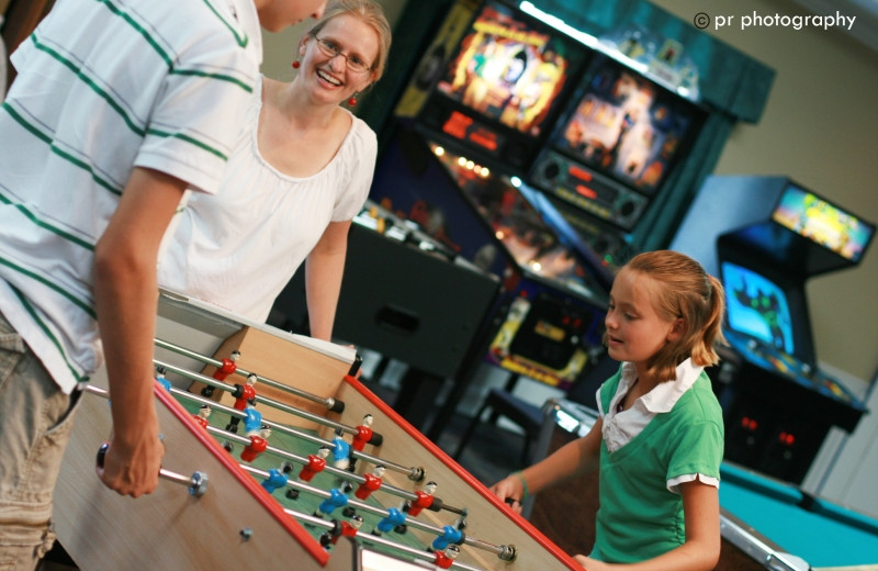 Arcade at Plantation Resort.