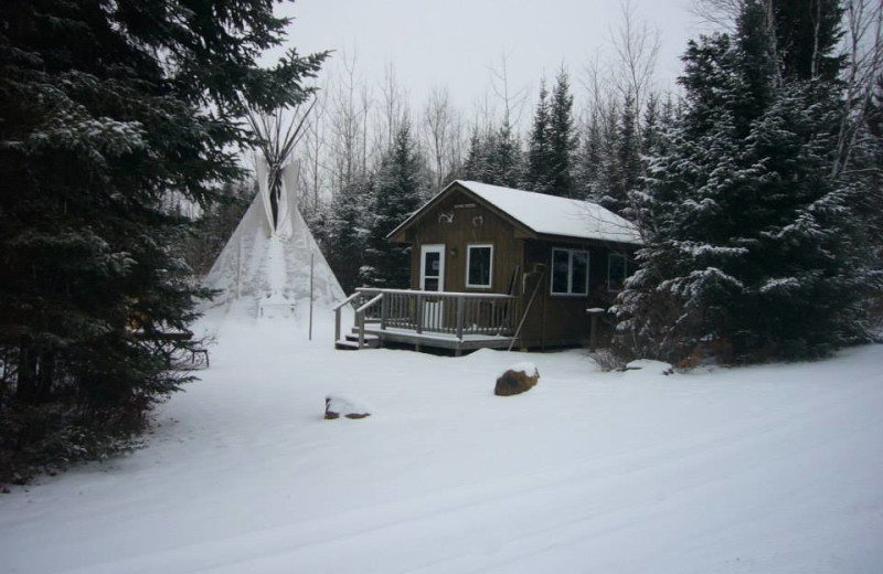 Winter time at Golden Eagle Lodge.