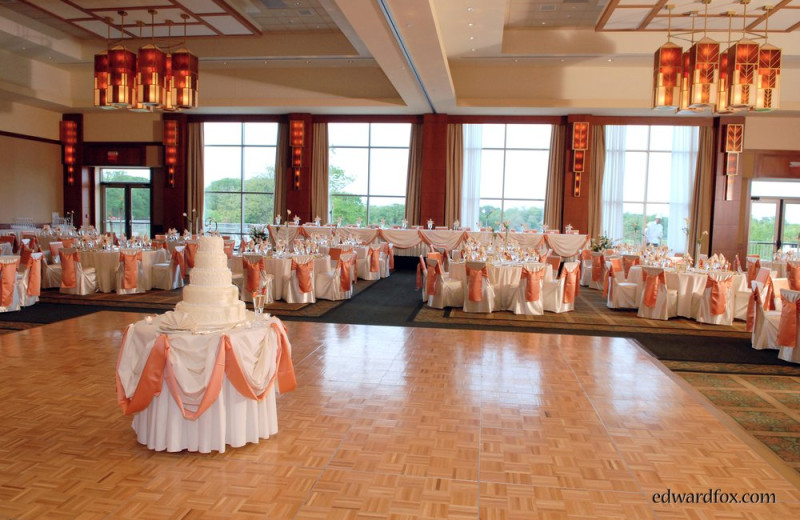 Wedding reception at Eaglewood Resort & Spa.