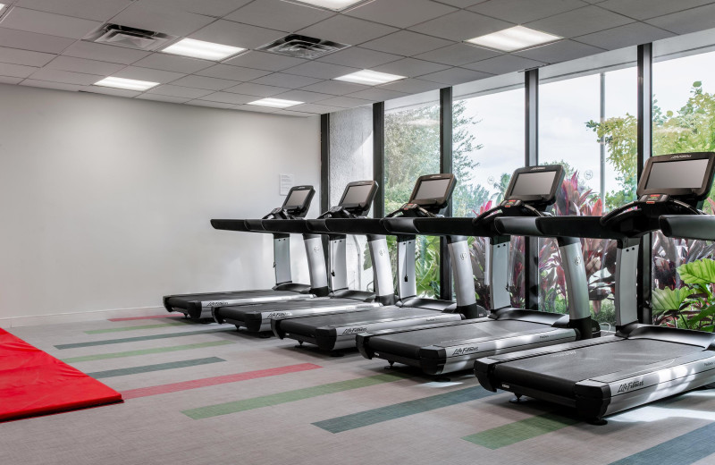 Fitness room at Sheraton Miami Airport Hotel & Executive Meeting Center.