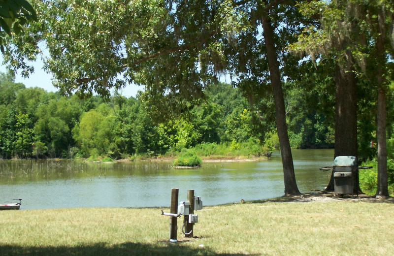 Lake view at Broken Arrow Lodge.