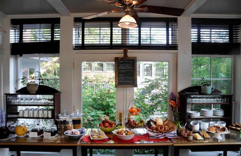 Breakfast at Buttermilk Falls Inn & Spa.