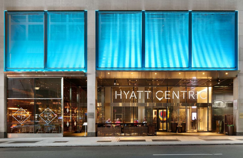 Exterior view of Hyatt Centric Times Square New York.