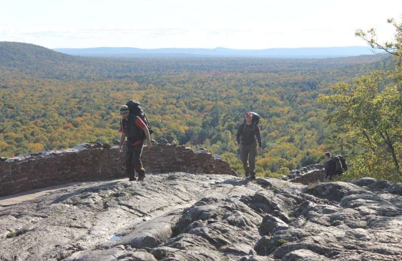 Hiking at Big Powderhorn Lodging.