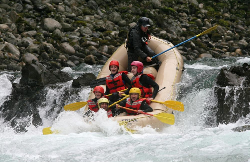 Rafting at REO Rafting Resort.