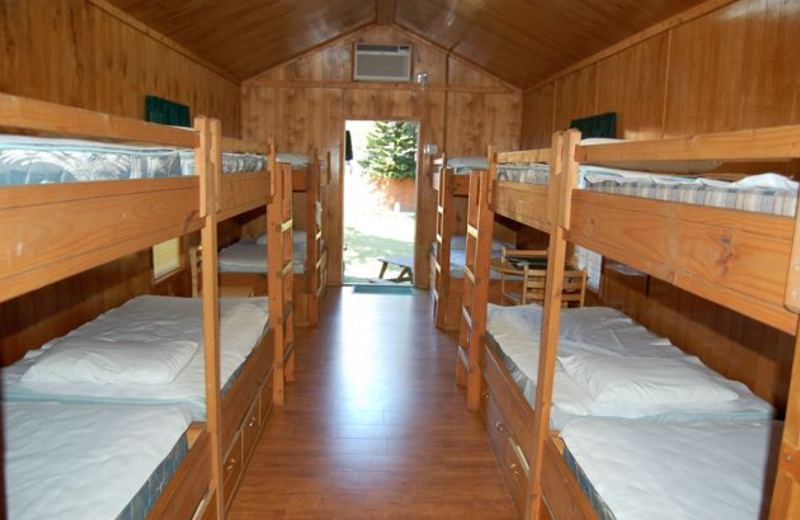 Cabin bunk beds at Miami Everglades.