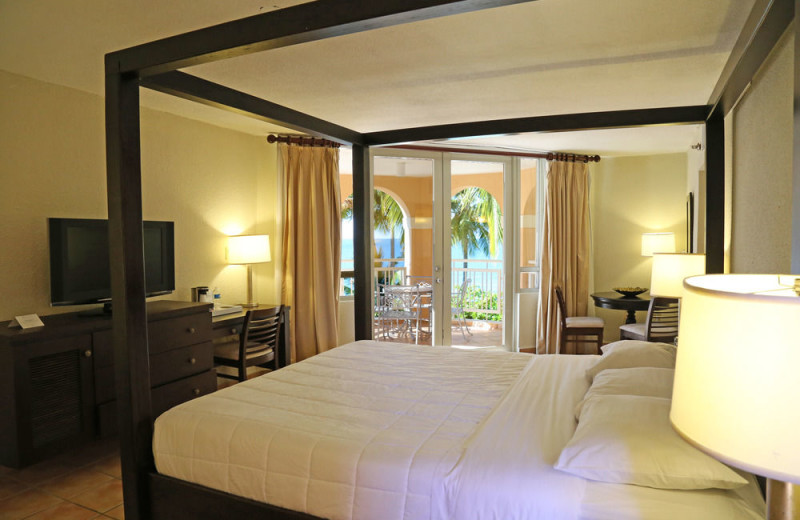 Guest room at Rincon Beach Resort.