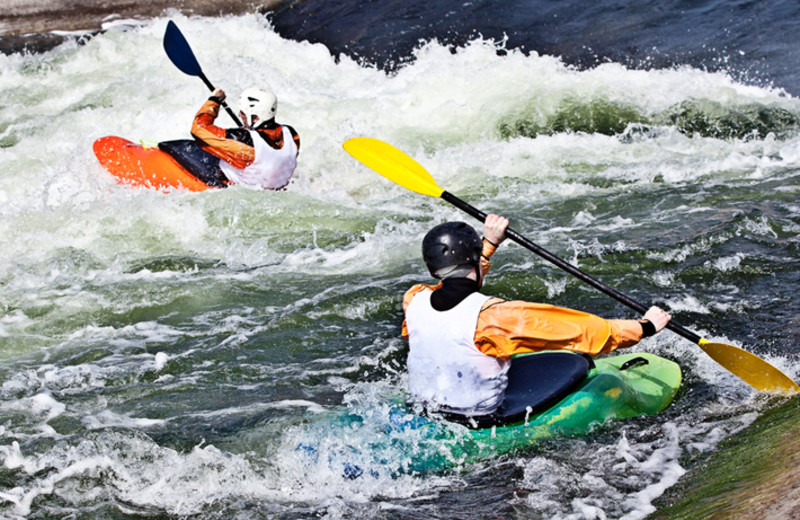 Rapids near Highland Lake Resort.