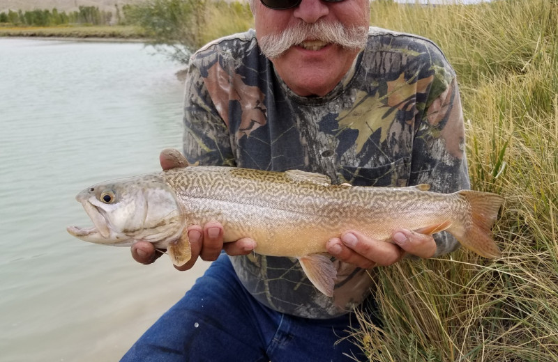 Fishing at Castle Valley Outdoors.