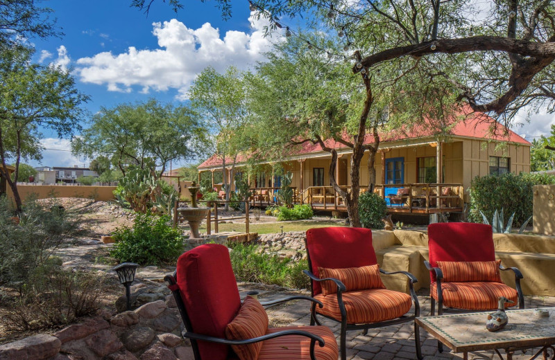 Exterior view of Tubac Country Inn.