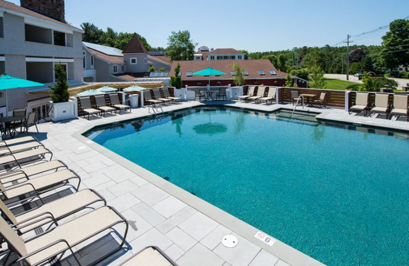 Outdoor pool at The Meadowmere Resort.