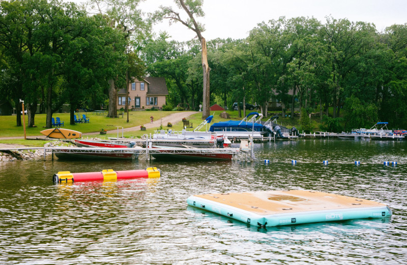 Lake at Swan Lake Resort.