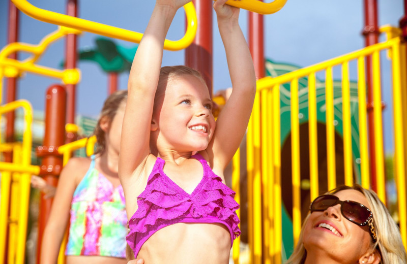 Playground at Sirata Beach Resort.