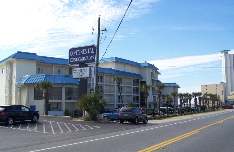 Exterior view of Continental Condominiums.