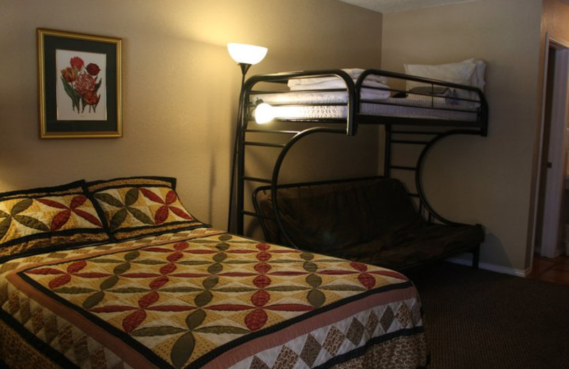Cabin Interior at Canyon Lake Cabins & Cottages