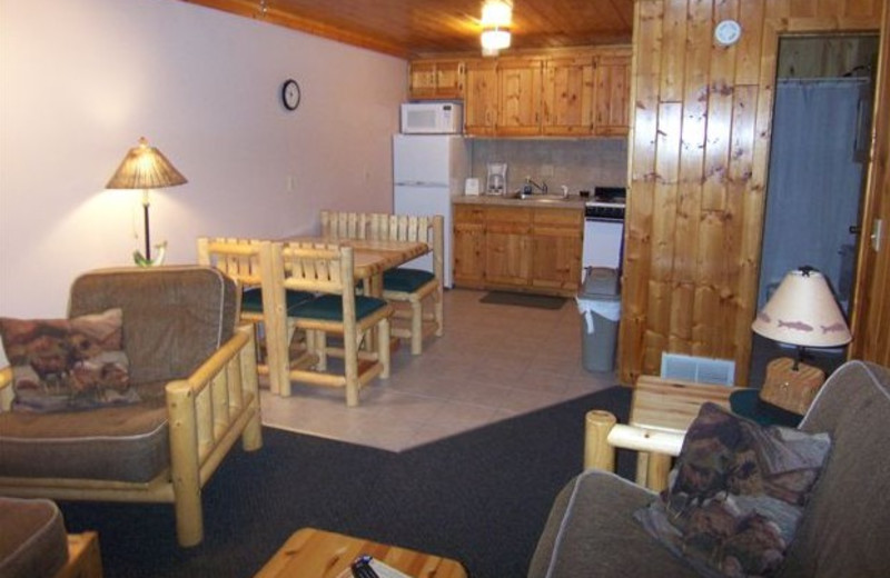 Condo interior at Ash-Ka-Nam Resort.